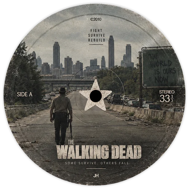 The Walking Dead vinyl