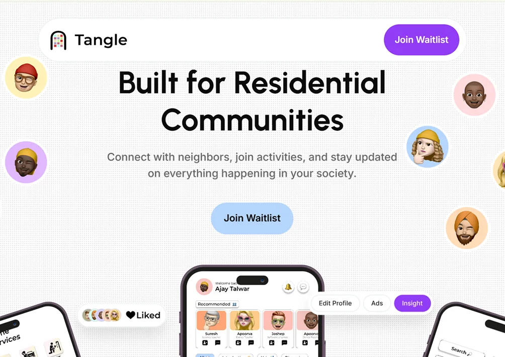 Tangle Connect app